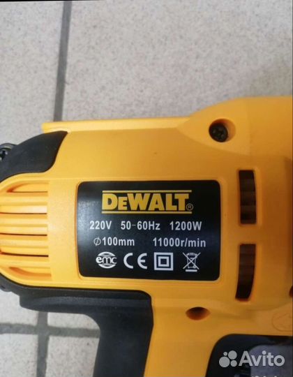 Полировальная машинка dewalt