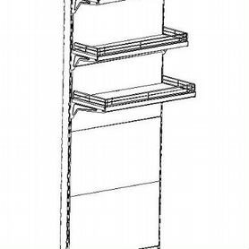 Стеллаж с базой под бонет