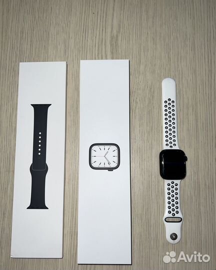 Часы apple watch 7 45 mm midnight