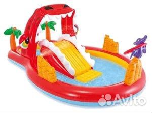 Надувной Игровой центр бассейн intex dino