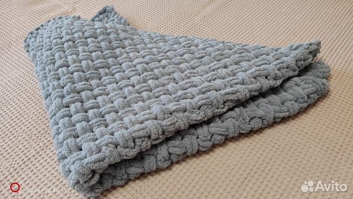 Плед детский плюшевый