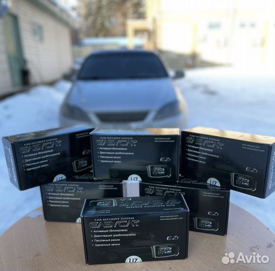 Сигнализация с автозапуском Easycar /korea