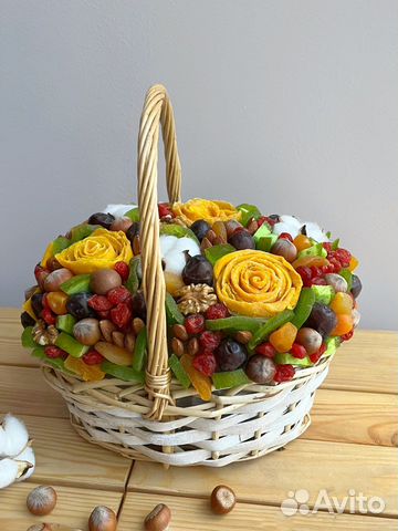 Букеты из сухофруктов и орехов /подарок