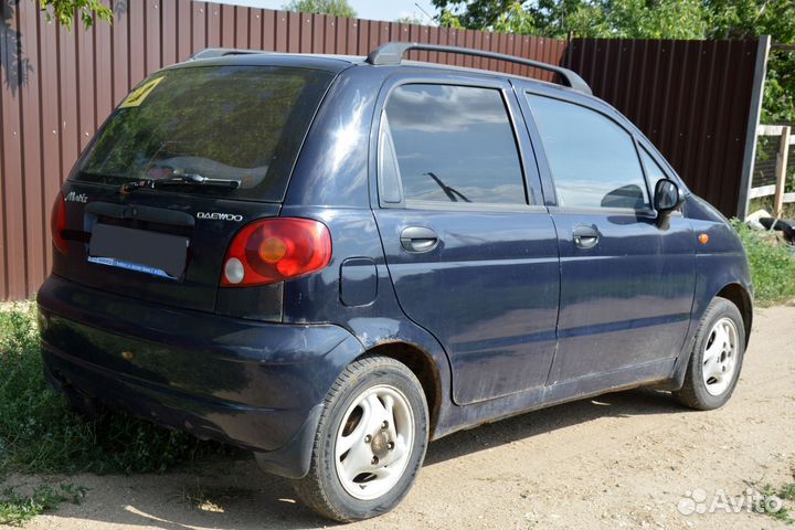 Daewoo Matiz 0.8 МТ, 2007, 105 000 км