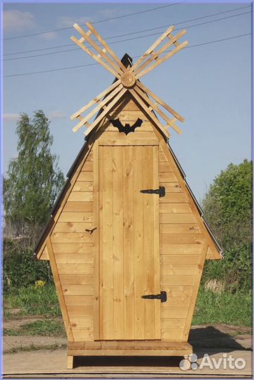 Дачный туалет домик хшо 040
