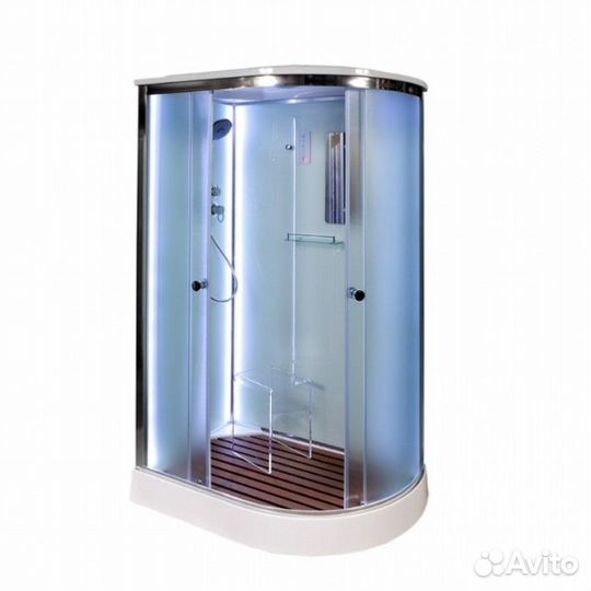 Душевая кабина AvaCan D102S LED левая
