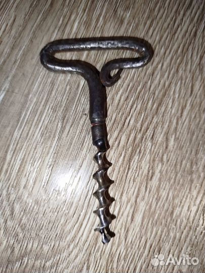 Штопор старинный ключ от бутылок