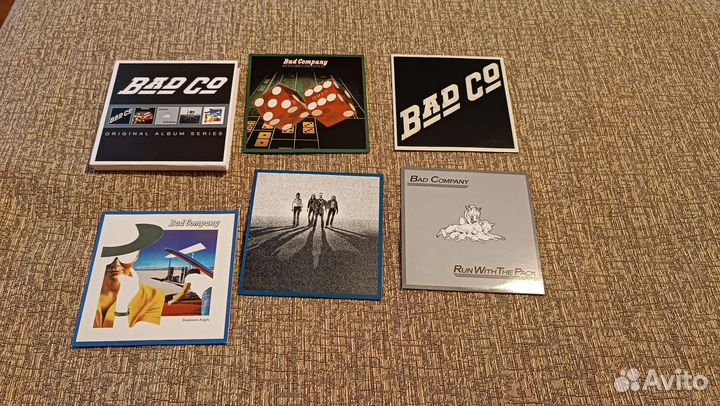 Cd бокс фирменный Bad Company 2014 EU