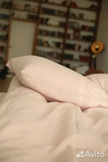 Постельное 2-спальное Зефир, умягченный лен