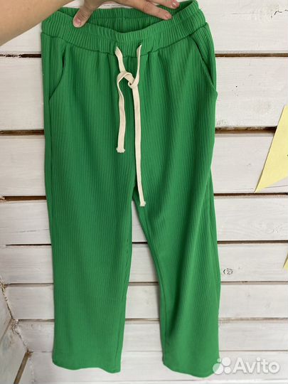 Штаны в рубчик