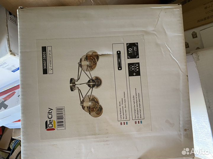 Потолочная люстра De Markt City Оливия 306013805