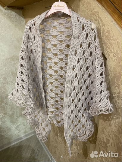 Шаль ручной работы