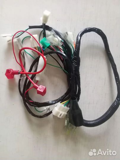 Проводка на мопед альфа