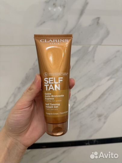 Clarins гель для загара