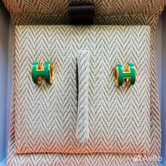 Серьги Hermes Mini Pop