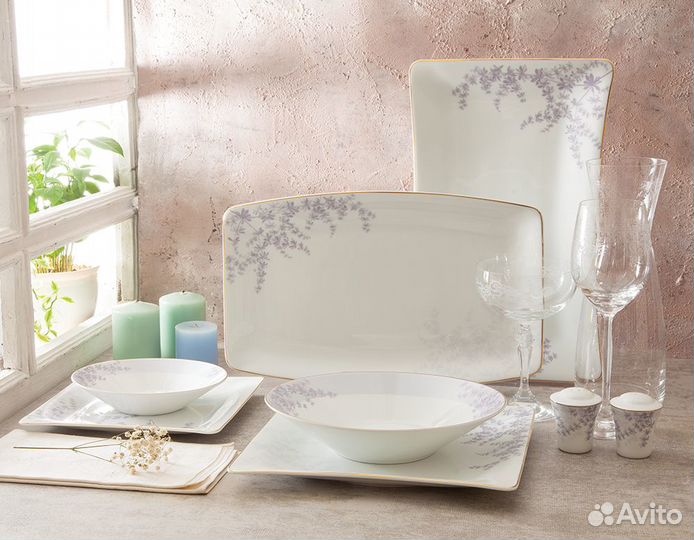 Столовый сервиз Кашемир Fern Violet