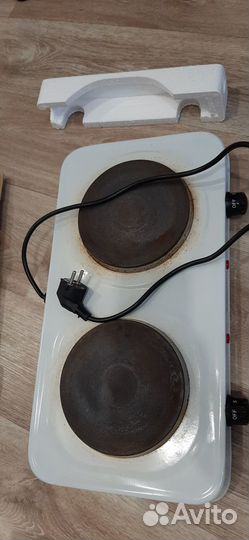 Плитка электрическая дисковая 2 конфорки