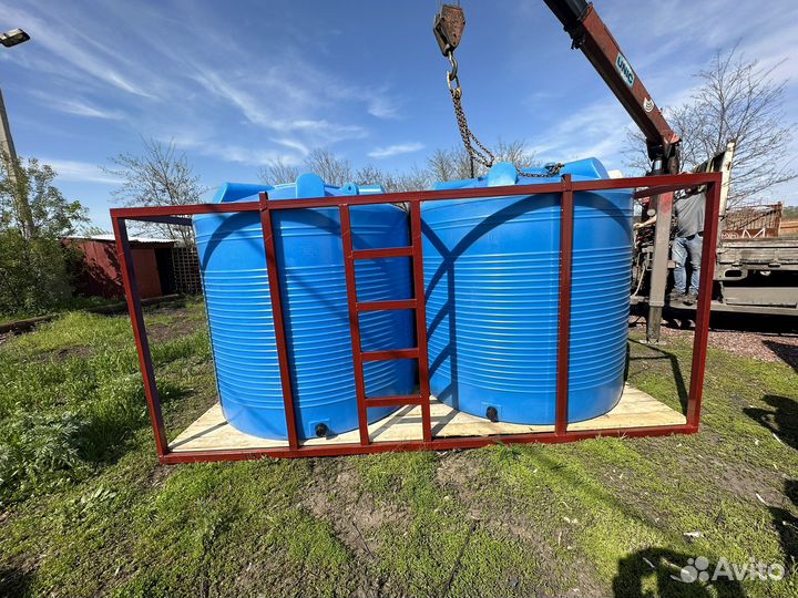 Емкость пластиковые в кассете