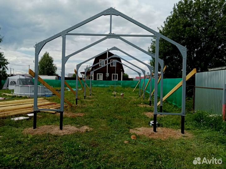 Винтовые сваи под ключ