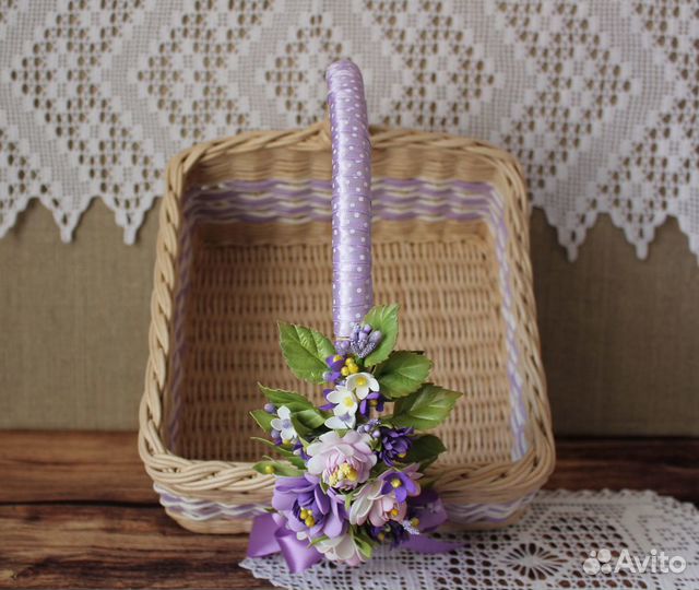 Корзина плетёная