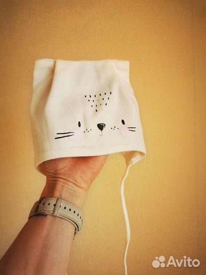 Шапочка для девочки 44-46