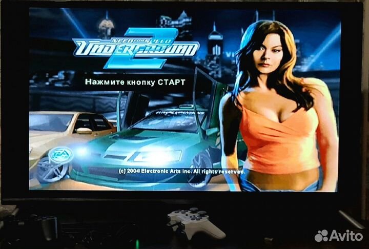 Карта памяти Sony PS2 Funtuna+игры