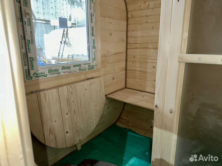 Баня с террасой