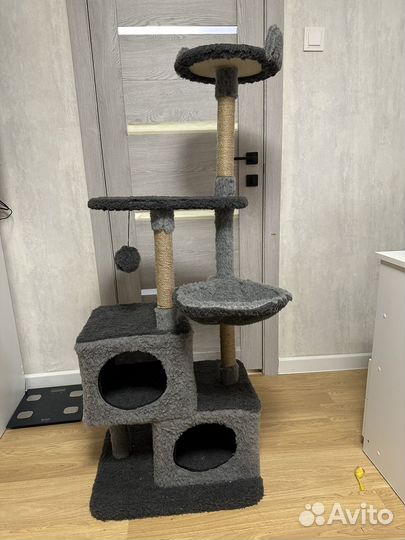 Когтеточка домик для кошки