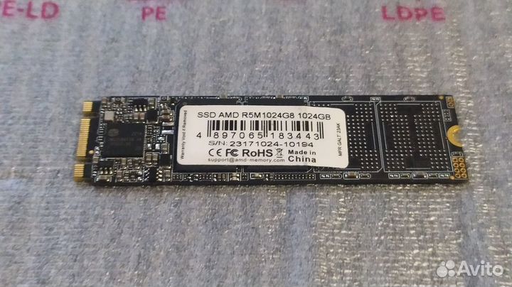 1TB SSD sata/ngff диски, цена за 1, есть 3, 100%