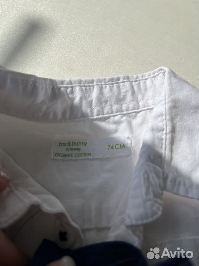 Штаны(брюки) и рубашка для мальчика 74-80