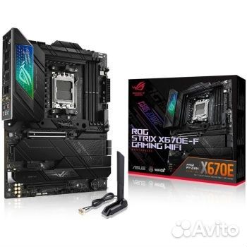 Asus ROG strix X670E-F gaming wifi, Socket AM5 нов