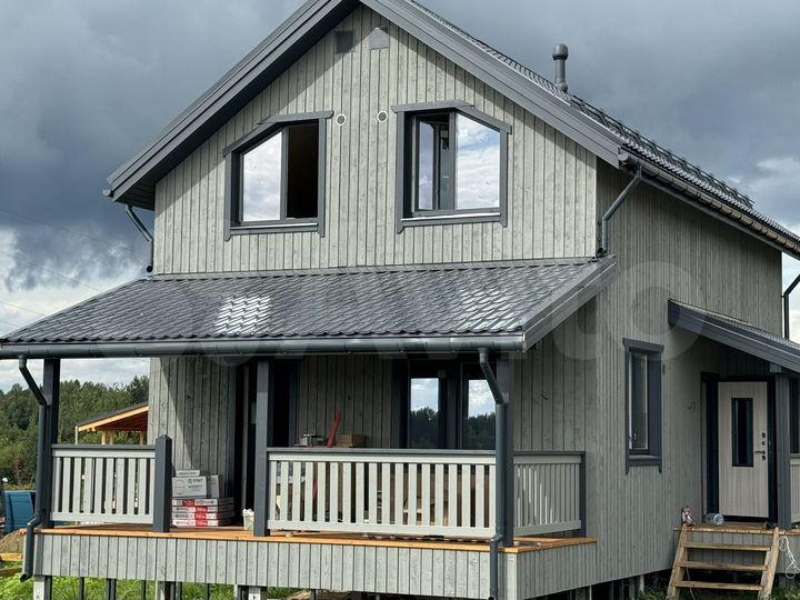 Дом 128 м² на участке 6 сот.