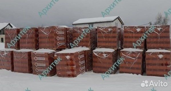 Кирпич керамический двойной