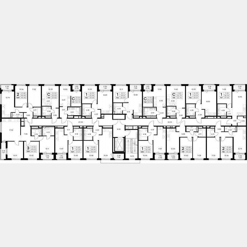 1-к. квартира, 36 м², 8/9 эт.