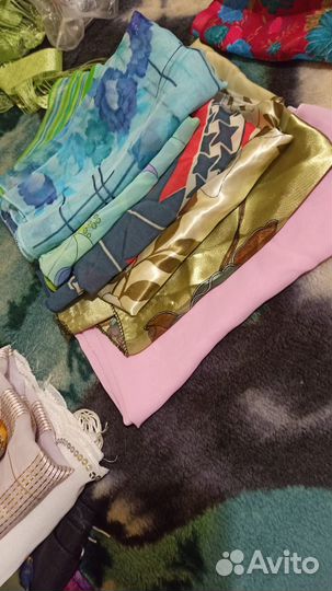 Шарфы, платки и палантины