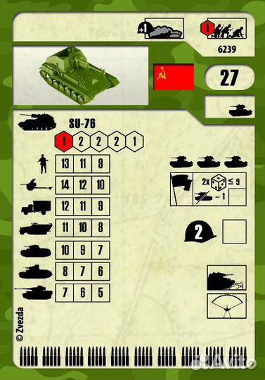 Сборная модель танка Звезда 6239 1/100