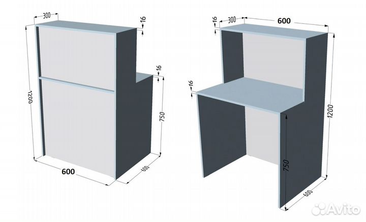 Стойка администратора «Эко-1»