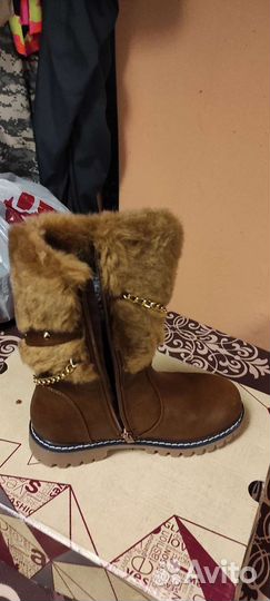 Сапоги для девочки 32