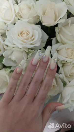 Наращивание, покрытие гель лак