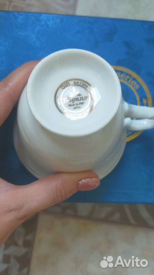 Чайная пара новая в подарочной упаковке