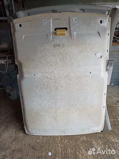 Обшивка потолка (Renault Logan)