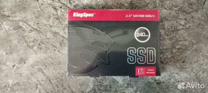 SSD накопитель kingspec P4-240 240гб, 2.5