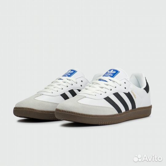 Кроссовки Adidas Samba OG White / Black Str