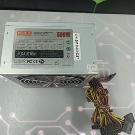 Блок питания для пк 500w FOX, Crown, Quri и др