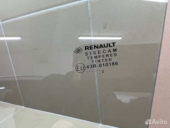 Стекло двери переднее левое Renault Duster 2022