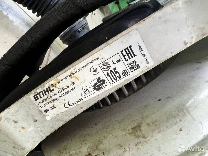 Бензиновая воздуходувка stihl BR 200 (т15059)