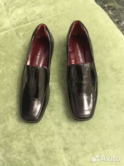 Туфли, лаковые мокасины carlo pozalini раз. 36