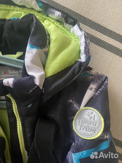 Комплект зимний штаны и куртка 104-110