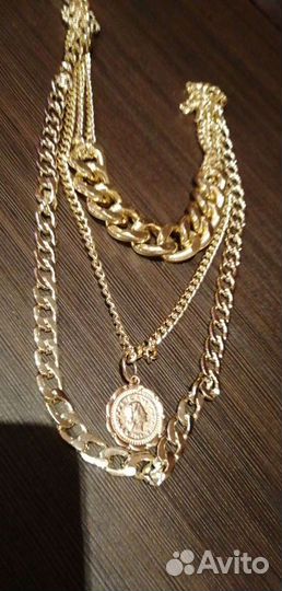 Колье из цепей, новое