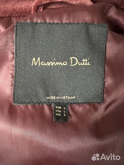 Куртка зимняя massimo dutti оригинал